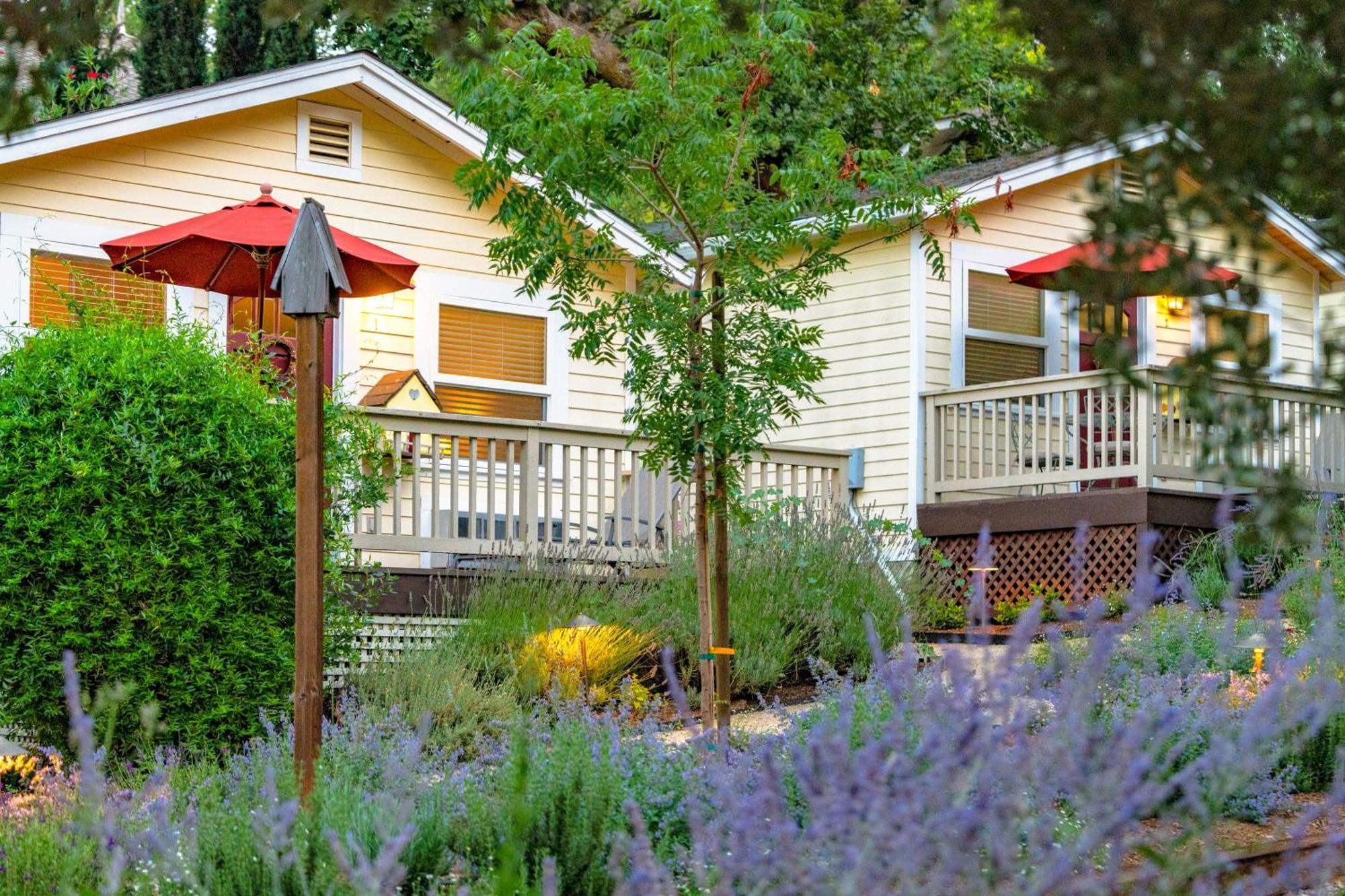 קליסטוגה Aurora Park Cottages מראה חיצוני תמונה